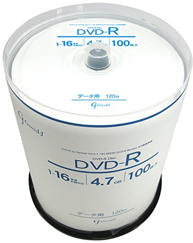 DVD-R ǡ&ӥǥб(4.7GB/120min) 1-16® ۥ磻ȥץ󥿥֥(磻ɥץб) 100 ԥɥ륱