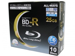 ALL-WAYS ABD25-6XB10PW [BD-R 6® 10]